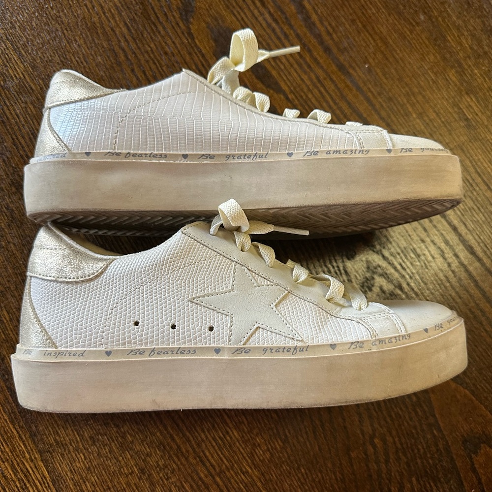 ShuShop White Star Women's Sneakers